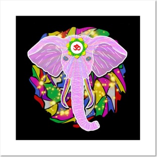 Mystic Elephant Posters and Art